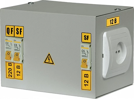 IEK Ящик с понижающим трансформатором ЯТП-0,25 220/42-2 36 УХЛ4 IP30
