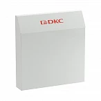 DKC Защитная панель IP56, листовая сталь RAL7035, для вентиляторов и решеток 205x205 мм