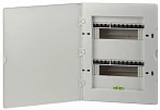 ЭРА Пластиковый бокс встраиваемый White_UBOX24 UNIQUE 24 модулей встраиваемый с белой крышкой