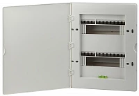 ЭРА Пластиковый бокс встраиваемый White_UBOX24 UNIQUE 24 модулей встраиваемый с белой крышкой