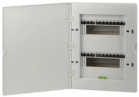ЭРА Пластиковый бокс встраиваемый White_UBOX24 UNIQUE 24 модулей встраиваемый с белой крышкой