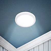 ЭРА Светильник светодиодный LED 8-12-4K круглый накладной LED 12W 220V 4000K, белый (30/630)