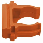 EKF PROxima Крепеж-клипса оранжевая d16мм (10шт.) Plast