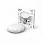 Gauss Светильник Basic Space Diamond НПС 24W 2050lm 4000K  220-240V IP20 340*75 LED 1/20