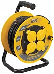 IEK INDUSTRIAL PLUS Катушка УК20 с т/з 4 места 2Р+PЕ/20метров 3х1,5мм2 IP44 Industrial plus