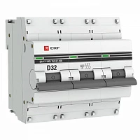 EKF PROxima ВА 47-100 Автоматический выключатель  (D) 3P 32А 10kA