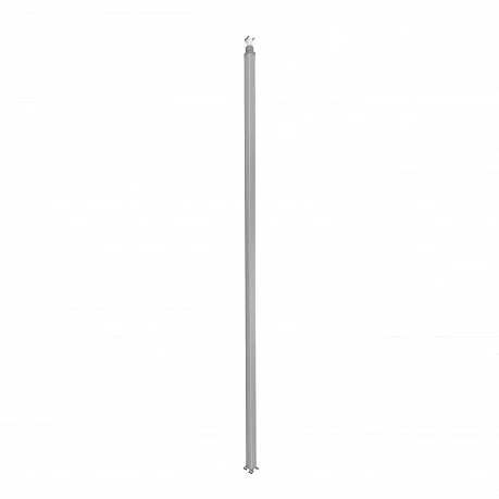 Legrand Snap-On колонна алюминиевая с крышкой из алюминия 1 секция 4,02 метра, с возможностью увеличения высоты колонны до 5,3 метра,  цвет алюминий