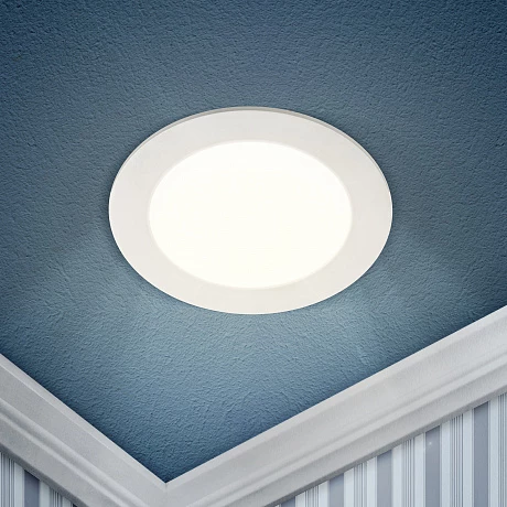 ЭРА LED 1-18-4K Светильник светодиодный круглый LED 18W 220V 4000K