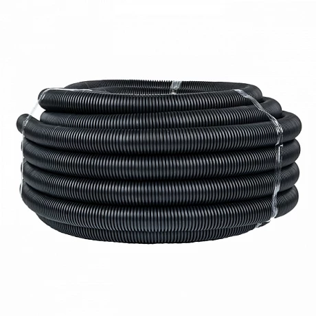 EKF PROxima Труба гофр. FRHF с зондом d40мм (25м.) черная Plast