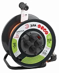 ЭРА RMx-4es-3x1.5-30m-IP44 Удлинитель силовой на металлической катушке c/з 4 гн 30м ПВС 3х1.5
