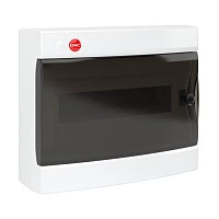 DKC Щиток настен. с дверцей 12 мод., IP 41, белый
