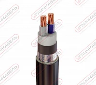 Кабель силовой бронированный ПвБШвнг(B) 2х120 мк(N)-1 Угличкабель