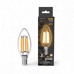 Gauss Лампа Filament Свеча 13W 1100lm 2700К Е14 LED 1/10/50
