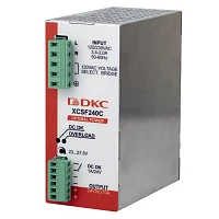 DKC Источник питания "OPTIMAL POWER", однофазный, 240Вт, 10А, 24В, с ORing диодом