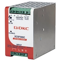 DKC Источник питания "OPTIMAL POWER", однофазный, 500Вт, 20А, 24В, с ORing диодом