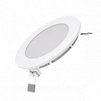 Gauss Светильник Slim круг 6W 400lm 4000K 180-265V IP20 монтаж Ø105 120*22 LED