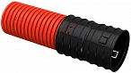 IEK ELASTA Труба гофрированная двустенная ПНД d=125мм красная (50м)