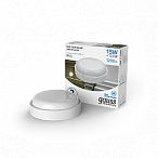Gauss Светильник ЖКХ UNIVERSAL круг 15W 1200lm 6500K 160-260V IP65 D160*53 белый LED