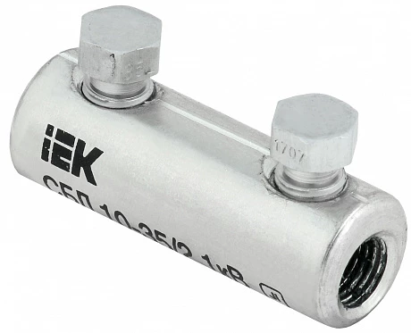 IEK Соединитель болтовой луженый СБЛ 10-35/2 1кВ