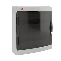 DKC Щиток настен. с дверцей 36(2х18) мод., IP 65, серый