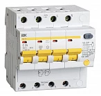 IEK KARAT Дифференциальный автоматический выключатель АД14 4Р 25А 300мА