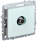 IEK BRITE Розетка TV оконечная РТВ11-0-БрЖ жемчуг