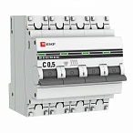 EKF PROxima ВА 47-63 Автоматический выключатель  (С) 4P 0,5А 4,5kA