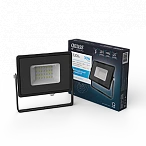 Gauss Прожектор Qplus 30W 3300lm 6500K 175-265V IP65 черный LED