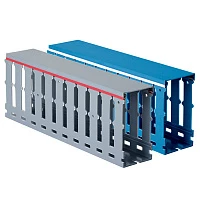DKC Короб перфорированный, серый RL12 25x30