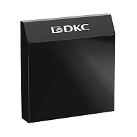 DKC Защитная панель IP56, листовая сталь RAL9005, для вентиляторов и решеток 150x150 мм