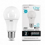 Gauss Лампа Elementary A60 12W 1150lm 4100K E27 LED