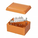 DKC Коробка пластиковая FS с гладкими стенками и клеммниками, IP56, 150х110х70 мм, 5р, 450V, 30A, 16 мм2