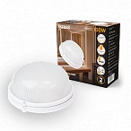 Gauss Светильник НБП IP54 255*240*108 круг под лампу Е27 max 100W, 1/8