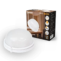 Gauss Светильник НБП IP54 255*240*108 круг под лампу Е27 max 100W, 1/8