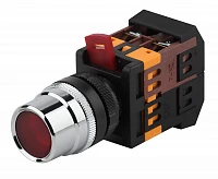ЭРА Кнопка ABLF-22 красный d22мм неон/240В 1з+1р (10/400/3200)