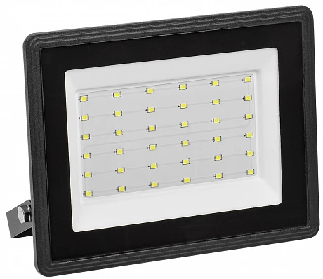 IEK Черный Прожектор LED СДО 06-50 IP65 4000 K