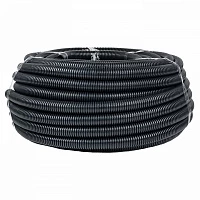 EKF PROxima Труба гофр. FRHF с зондом d32мм (50м) черная Plast