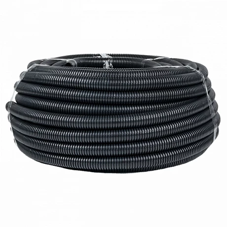 EKF PROxima Труба гофр. FRHF с зондом d32мм (50м) черная Plast