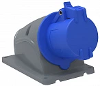 IEK Розетка стационарная ССИ-113 16А-6ч/200-250В 2Р+РЕ IP44 MAGNUM