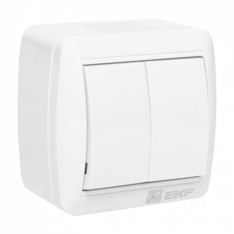 EKF PROxima Владивосток Выключатель 2-кл. 10А IP54 сер.