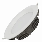 ЭРА Светильник даунлайт светодиодный SDL-10-90-40K-W30 встраиваемый круглый 30Вт 4000K 2700лм D195х65