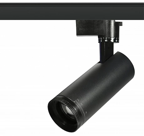 ЭРА Трековый светильник однофазный ЭРА TR59 - 2030 BK светодиодный 20Вт 3000К черный