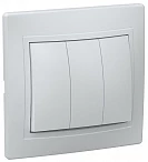 IEK KVARTA ВС10-3-0-ККм Выключатель 3кл 10А (кремовый)