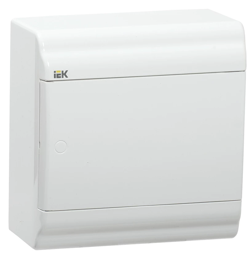 IEK PRIME Корпус пластиковый навесной ЩРН-П-6 белый/белая дверь IP41