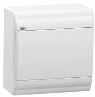 IEK PRIME Корпус пластиковый навесной ЩРН-П-6 белый/белая дверь IP41