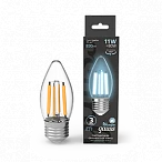 Gauss Лампа Filament Свеча 7W 580lm 4100К Е27 LED 1/10/50