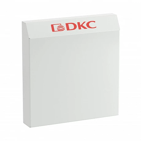 DKC Защитная панель IP56, листовая сталь RAL7035, для вентиляторов и решеток 112x112 мм