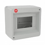 DKC Щиток настенный, ral 7035, без крышки, 6мод.