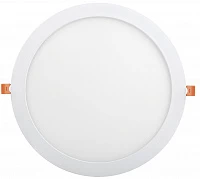 IEK Белый Светильник LED ДВО 1610 круг 24Вт 6500 IP20