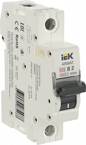 IEK ARMAT Автоматический выключатель M06N 1P B 2А